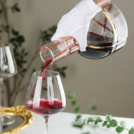 A Lovesick Decanter Elegance lead - Free Crystal Clear Glass Red Wine Decanter Juice Container Wine Decanters - Julia M LifeStyles