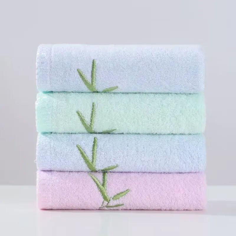 Absorbent Bamboo Fiber Towel for Adults, Household Hand Towel, Cotton, 78x39cm - Julia M LifeStyles