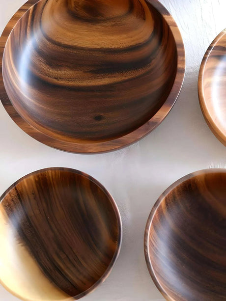 Acacia Wood Tableware Set - Julia M LifeStyles