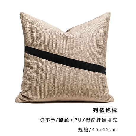 Accessible Luxury New Chinese Pillow Living Room Sofa Cushion Lumbar Support Pillow Nordic Simple Modern Style Ins Style Fancy Nap - Julia M LifeStyles