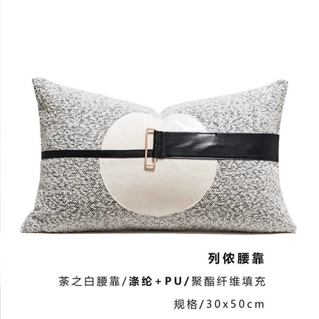 Accessible Luxury New Chinese Pillow Living Room Sofa Cushion Lumbar Support Pillow Nordic Simple Modern Style Ins Style Fancy Nap - Julia M LifeStyles