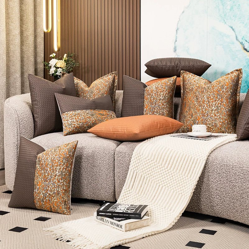 Elegant Square Luxury Sofa Cushion with Customisation Options - Julia M LifeStyles