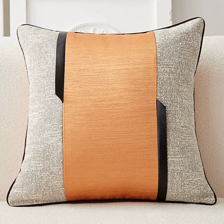 Accessible Luxury Sofa Cushion Fancy Pillow Bedside Waist Backrest with Pillow Insert Square Fabric Cushion Customization - Julia M LifeStyles