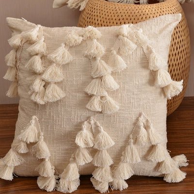 Affordable Luxury Style Tassel Bohemia B & B Living Room Pillow - Julia M LifeStyles