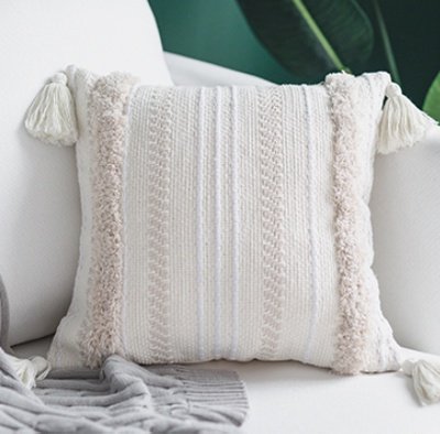 Affordable Luxury Style Tassel Bohemia B & B Living Room Pillow - Julia M LifeStyles