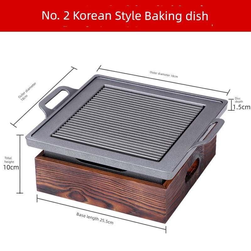 Aluminum Alloy Korean Style Restaurant Charcoal Insulated Barbecue Grill - Julia M LifeStyles