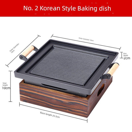 Aluminum Alloy Korean Style Restaurant Charcoal Insulated Barbecue Grill - Julia M LifeStyles