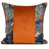 American Jungle Velvet Cushion Cover by Meow Sauce Home - Julia M LifeStyles