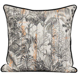 American Jungle Velvet Cushion Cover by Meow Sauce Home - Julia M LifeStyles