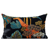 American Jungle Velvet Cushion Cover by Meow Sauce Home - Julia M LifeStyles