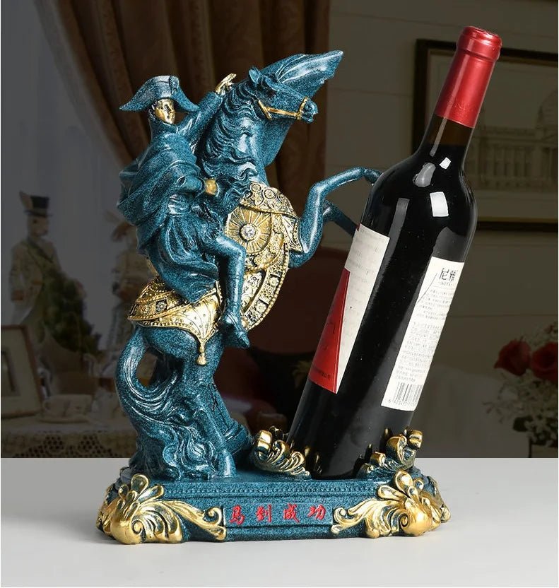 Creative Horse Sculpture Wine Rack for Home Décor and Gifts - Julia M LifeStyles