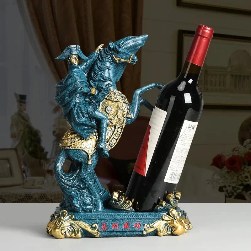 Animal Horse Sculpture Wine Rack, Red Wine Rack, High - End Creative Wedding Gifts, Home Decoration, Living Room - Julia M LifeStyles