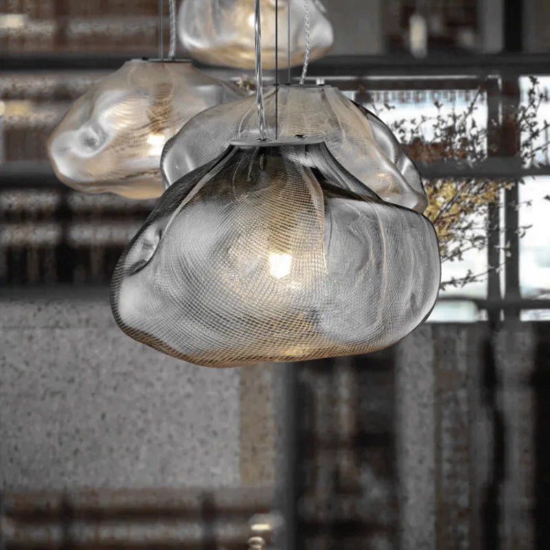 Nordic Glass Pendant Lamp - Art Cloud Design Chandelier - Julia M LifeStyles