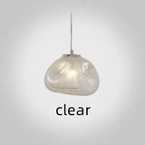 Art Cloud Design Chandelier Nordic Glass Hanging Light Indoor High - Quality Droplight Parlor Bedroom Dining Cafe Bar Pendant Lamp - Julia M LifeStyles