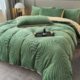 Velvet Winter Warmth 4-Piece Bed Set - Julia M LifeStyles