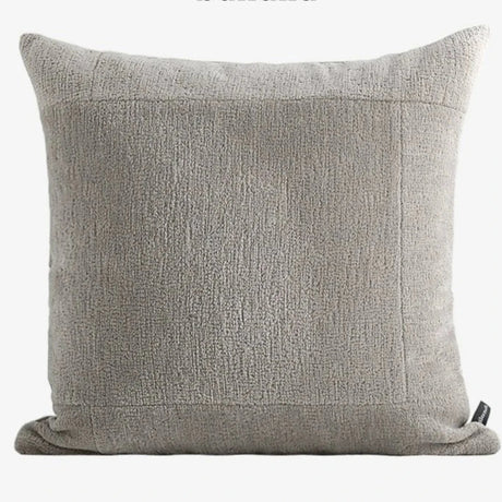 Bailand Modern Minimalist Gray Geometric Jacquard Pillow Ornament Pillow Bedside and Sofa Pillow Cover Waist Pillow - Julia M LifeStyles