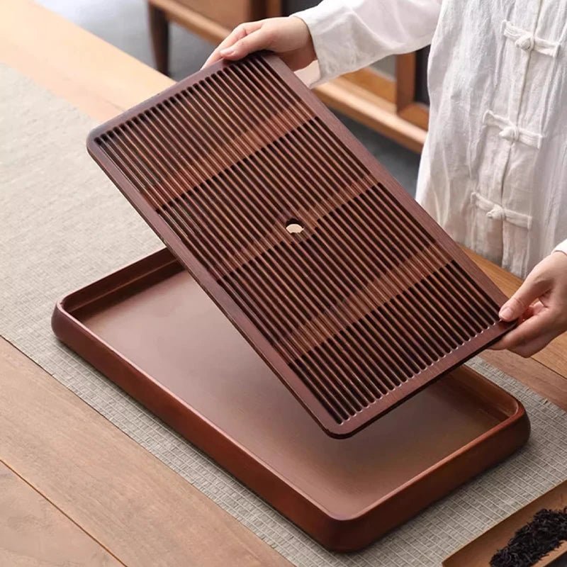 Bamboo Coffee Teapot Tray Set 🎍 - Julia M LifeStyles