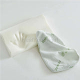 Bamboo Comfort Memory Foam Neck Support Pillow orthopedic memory foam pillow Julia M Home & Kitchen   