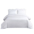 Barcaton Elegant Four-Piece White Hotel Suite Bedding Set - Julia M LifeStyles