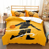 Basketball Printed Duvet Cover Set - 3 pcs of Quality Bed Linen - Julia M LifeStyles