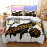 Basketball Printed Duvet Cover Set - 3 pcs of Quality Bed Linen - Julia M LifeStyles