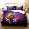 Basketball Printed Duvet Cover Set - 3 pcs of Quality Bed Linen - Julia M LifeStyles