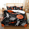 Basketball Printed Duvet Cover Set - 3 pcs of Quality Bed Linen - Julia M LifeStyles