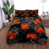 Basketball Printed Duvet Cover Set - 3 pcs of Quality Bed Linen - Julia M LifeStyles