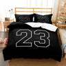 Basketball Printed Duvet Cover Set - 3 pcs of Quality Bed Linen - Julia M LifeStyles