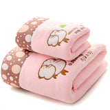 Bath Towel Towel Set Adult Female Chest Wrap plus Size Thickening Is Stronger than Pure Cotton Soft Kids Absorbent Cute Cartoon Korean - Julia M LifeStyles