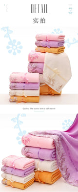 Plus Size Soft and Absorbent Cartoon Bath Towel Set - Julia M LifeStyles