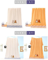 Bath Towel Towel Set Adult Female Chest Wrap plus Size Thickening Is Stronger than Pure Cotton Soft Kids Absorbent Cute Cartoon Korean - Julia M LifeStyles