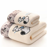 Bath Towel Towel Set Adult Female Chest Wrap plus Size Thickening Is Stronger than Pure Cotton Soft Kids Absorbent Cute Cartoon Korean - Julia M LifeStyles