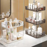 Bathroom Organizer Shelf Home Kitchen Acryl Storage Rack Large Capacity Skincare Cosmetic Liptick Shampoo Desktop Holder - Julia M LifeStyles