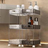 Bathroom Organizer Shelf Home Kitchen Acryl Storage Rack Large Capacity Skincare Cosmetic Liptick Shampoo Desktop Holder - Julia M LifeStyles