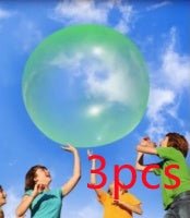 Big Inflatable Ball Children's Toy Elastic Ball Water Ball Bubble Ball Inflatable Ball - Julia M LifeStyles