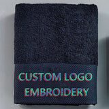 Black High - end Custom Towel Set - Julia M LifeStyles