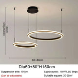 Black LED Chandelier - Dimmable - Julia M LifeStyles