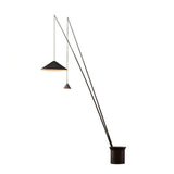 Black Metal Minimalist Italian Lantern Floor Lamp - Julia M LifeStyles