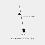 Black Metal Minimalist Italian Lantern Floor Lamp - Julia M LifeStyles