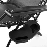 Black Zero Gravity Chair Lounger Set - Julia M LifeStyles