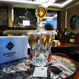 Bohemia Crystal Glass Wine & Whiskey Glasses — Elegant Couple's Gift - Julia M LifeStyles