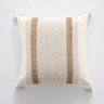 Bohemian Linen Fringed Throw Pillow Cover – Embroidered Decorative Cushion - Julia M LifeStyles