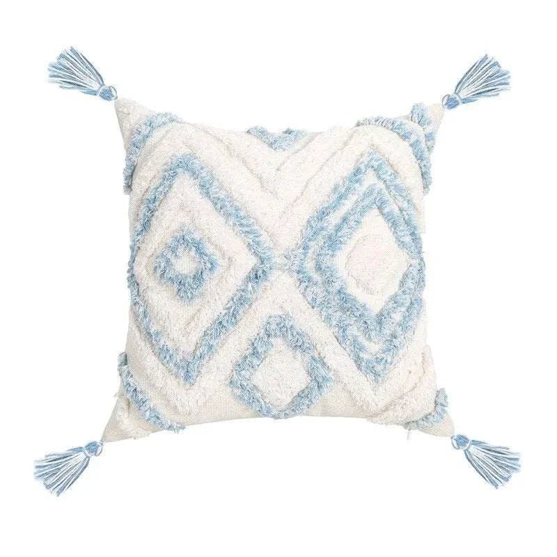 Boho Tassel Embroidered Pillow Covers - Julia M LifeStyles