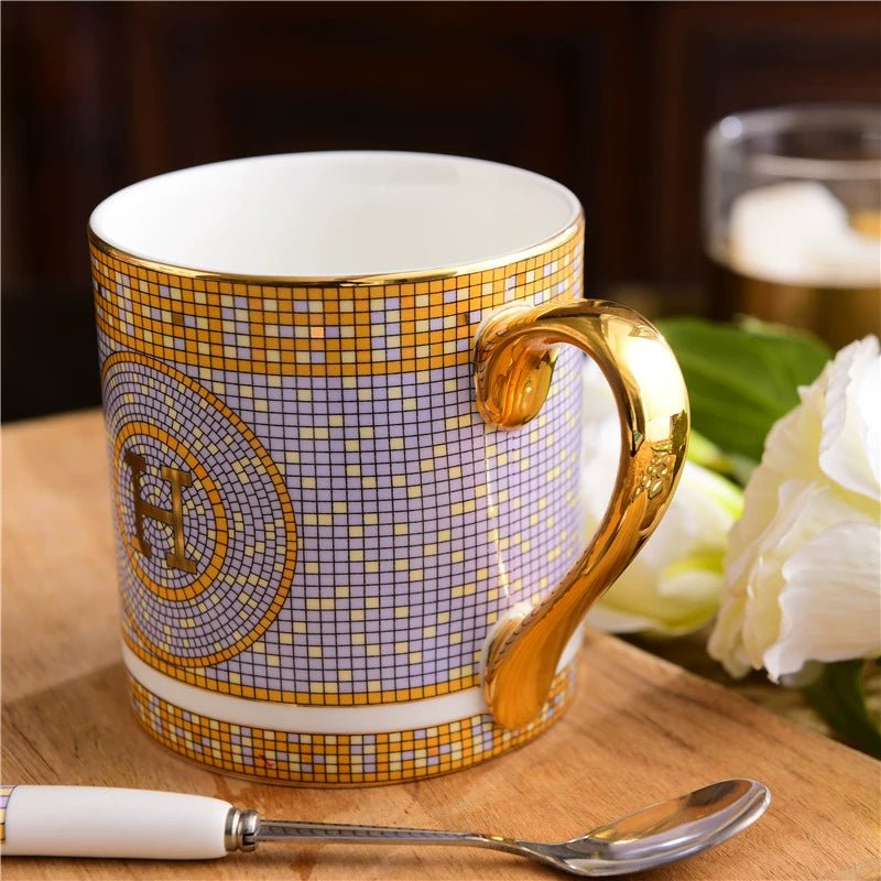 Bone China European Creative Club Mug - Julia M LifeStyles