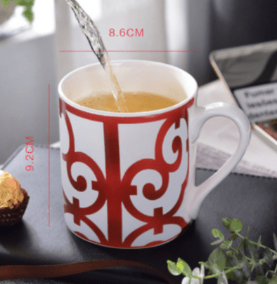 Bone China European Creative Club Mug - Julia M LifeStyles