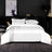 Bow Pattern Duvet Cover Queen Size,White Quilt Cover 220x240/228x264,Simple Style Bedding Set Super King Size - Julia M LifeStyles