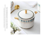 British Afternoon Tea Cup Tea Set Accessible Luxury European - Style High - End Bone China Teapot Luxury Ceramic Coffee Cup Gift Box - Julia M LifeStyles