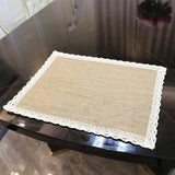 Burlap Lace Jute Table Runner - Julia M LifeStyles