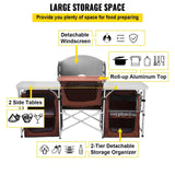 Camping Outdoor Kitchen Table - Julia M LifeStyles